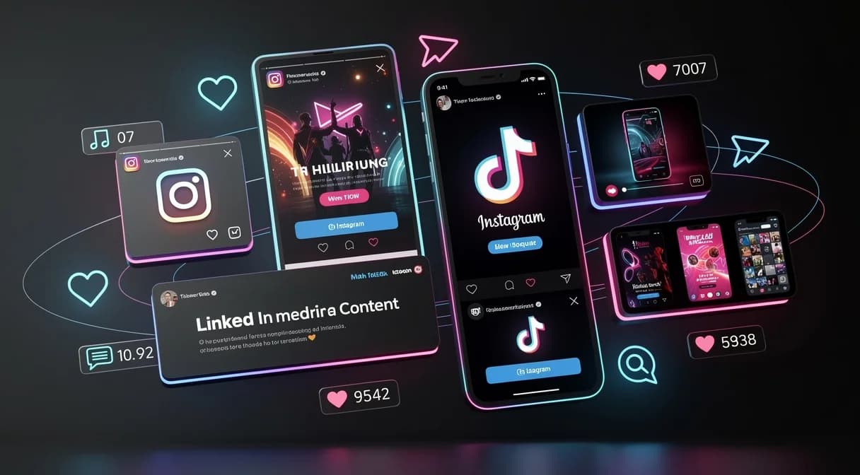 IA pour les Reseaux Sociaux: Creez du Contenu Captivant a Grande Echelle